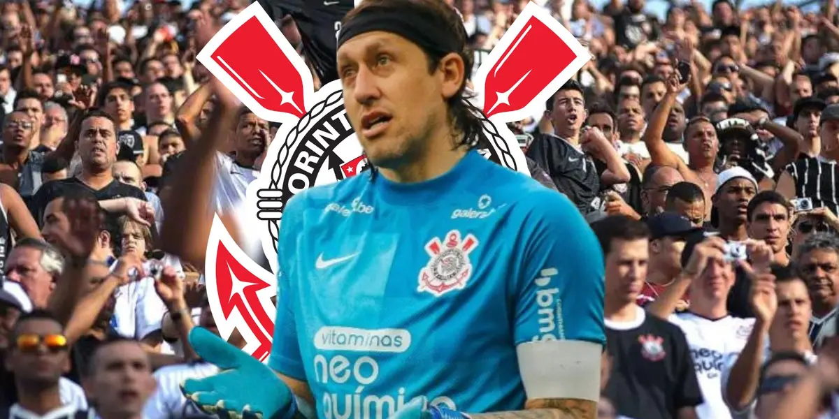 Goleiro Cássio em destaque