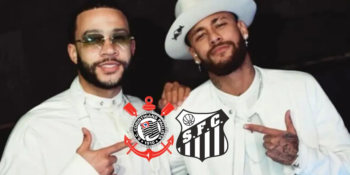 Memphis Depay e Neymar