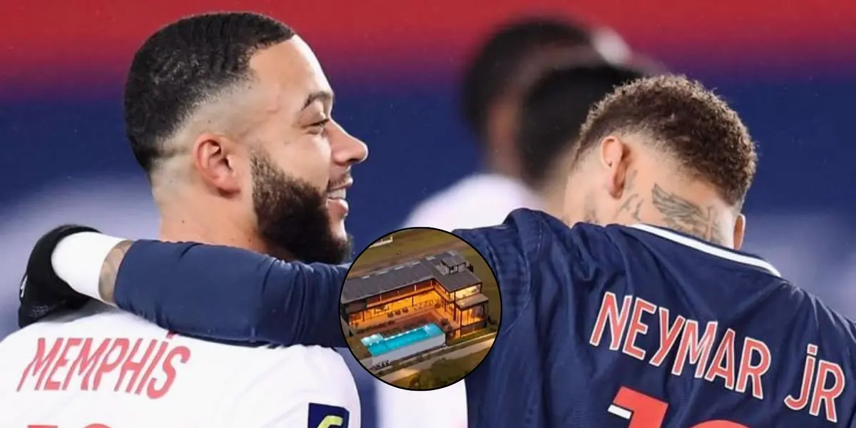 Memphis Depay e Neymar Jr