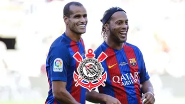 Rivaldo e Ronaldinho em destaque
