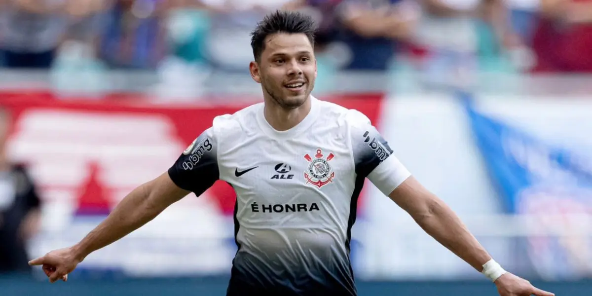 A grande apresentação de Romero (Foto: Corinthians)