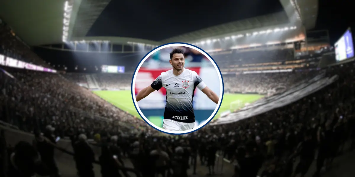 A incrivel marca de Romero pelo Corinthians (Foto: Corinthians)