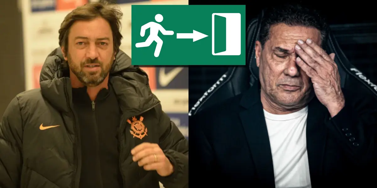 A torcida não quer mais que Luxemburgo seja DT do Cortinthians e Duílio decidiu isso