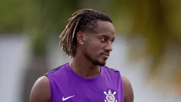 André Carrillo, volante do Corinthians. Foto: Instagram