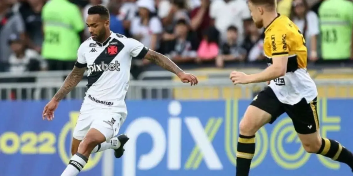 Atacante atuou pelo Vasco na Série B de 2022, mas não foi titular absoluto em nenhum momento