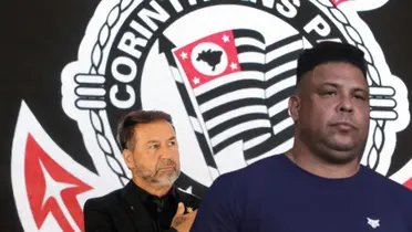 Augusto Melo com Ronaldo em destaque