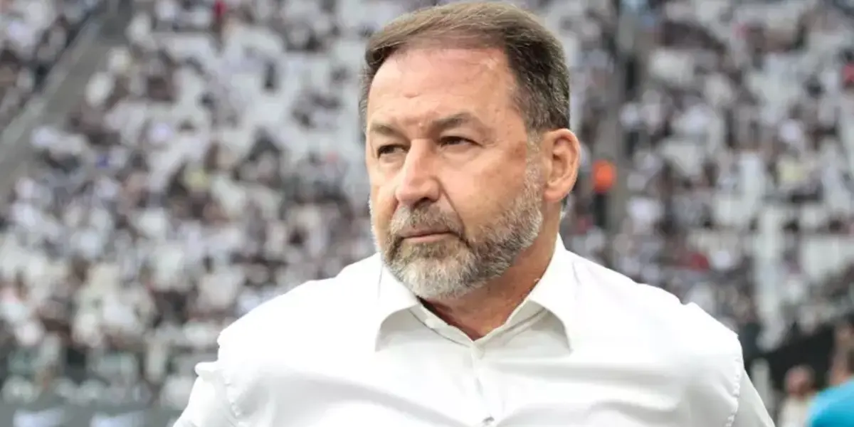 Augusto Melo, presidente do Corinthians