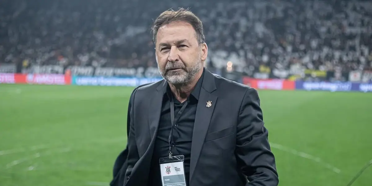 Augusto Melo, presidente do Corinthians