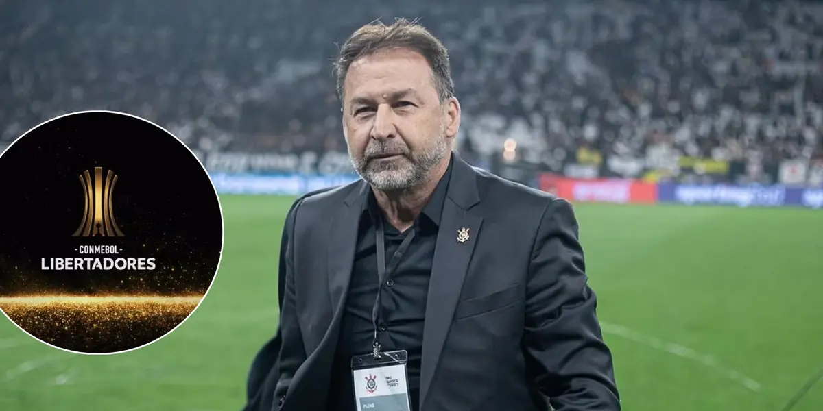 Augusto Melo, presidente do Corinthians