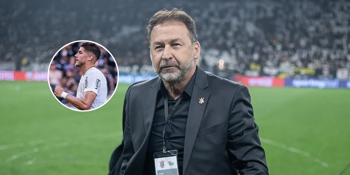 Augusto Melo, presidente do Corinthians. Foto: Instagram