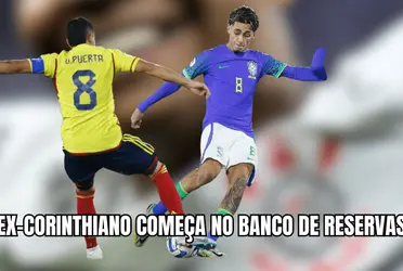 Carlos Augusto começou a partida no banco