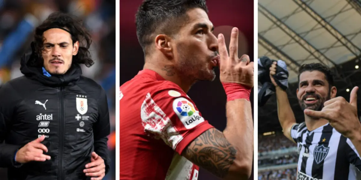 Cavani, Suárez e Diego Costa em destaque
