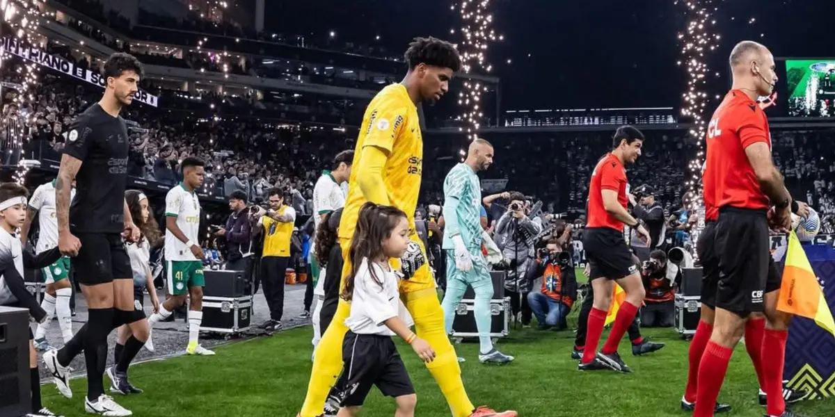Clássico entre Corinthians e Palmeiras pelo Brasileirão 2024. Foto: Instagram
