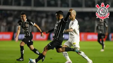(Vídeo) Corinthians joga R$ 40 milhões no lixo e zaga só observa gol do Santos