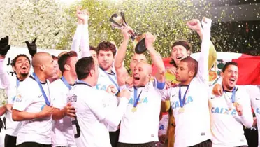 Corinthians no Mundial de Clubes da Fifa de 2012. Foto: Instagram
