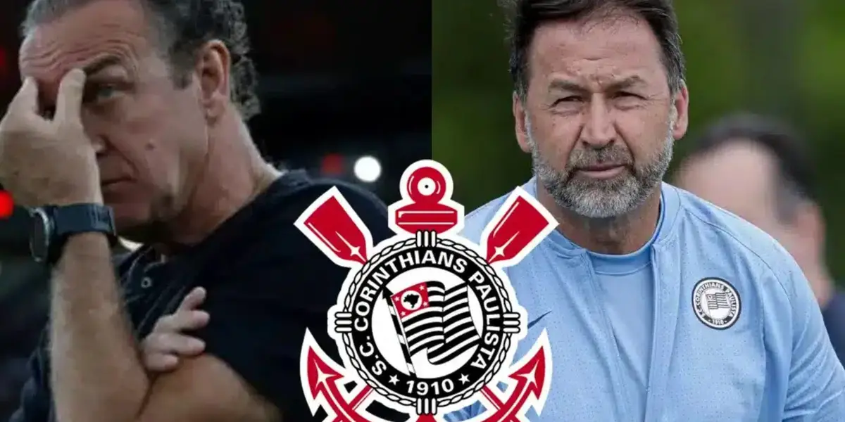 Cuca e Augusto Melo em negociação frustrada