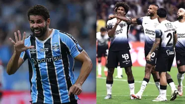 Ele jogou com Diego Costa e agora perde espaço no Corinthians