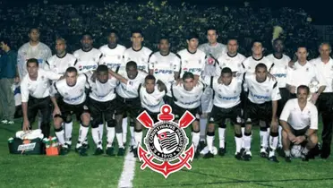 Elenco do Corinthians campeão da Copa do Brasil em 2002