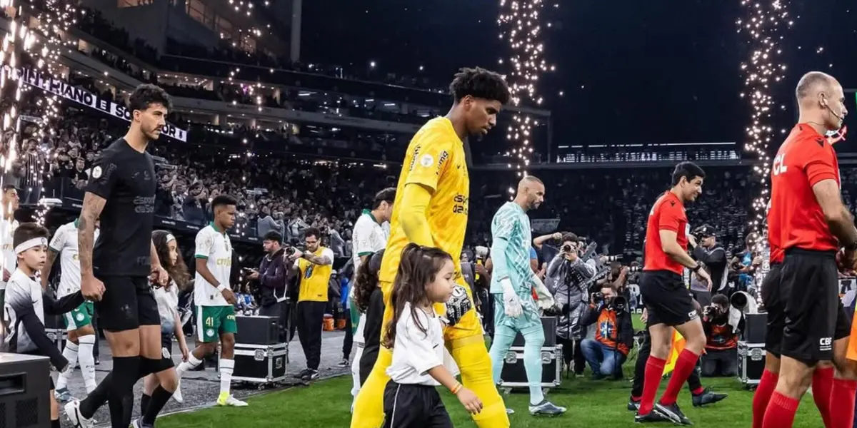 Elenco do Corinthians e Palmeiras. Foto: Instagram