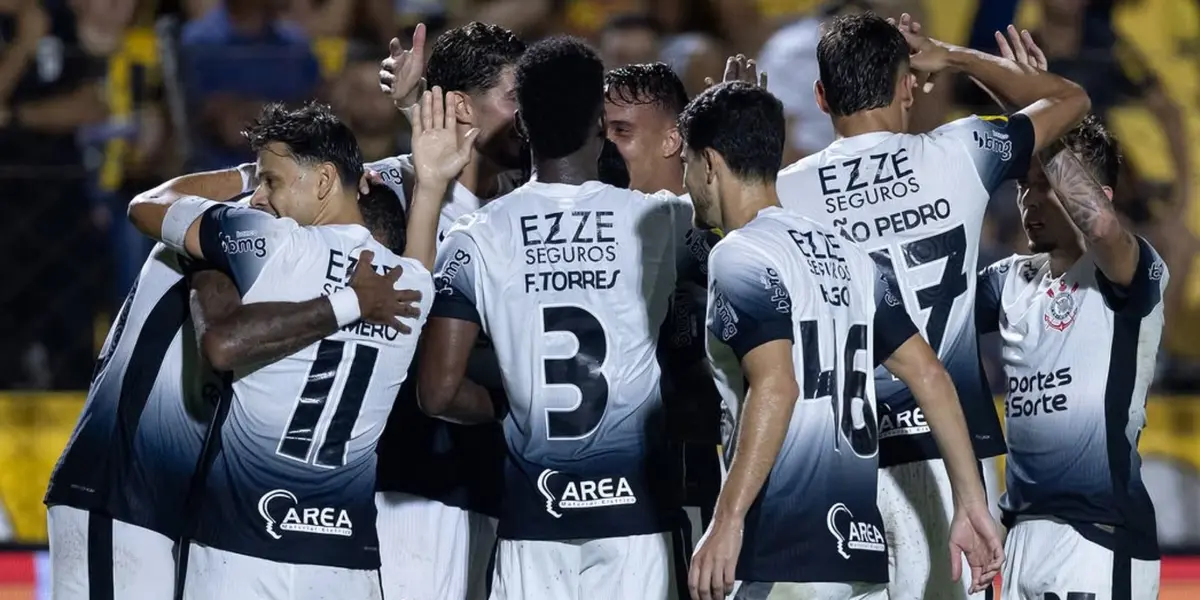 Elenco do Corinthians. Foto: Instagram