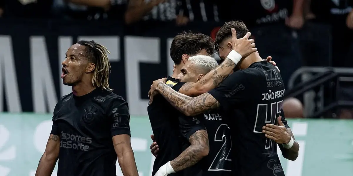 Elenco do Corinthians. Foto: Instagram