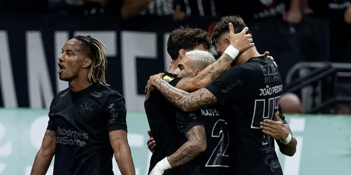 Elenco do Corinthians. Foto: Instagram