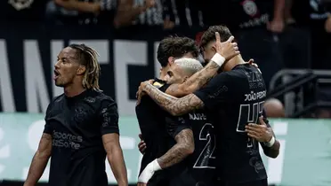 Elenco do Corinthians. Foto: Instagram