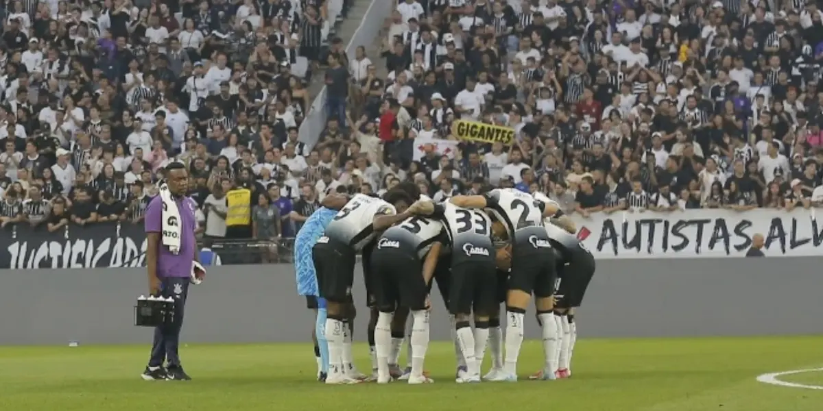 Elenco do Corinthians. Foto: Instagram