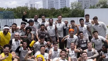 Elenco do Corinthians. Foto: Instagram