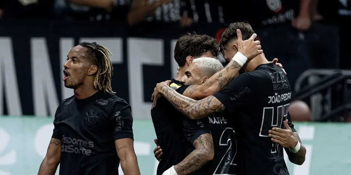 Elenco do Corinthians. Foto: Instagram