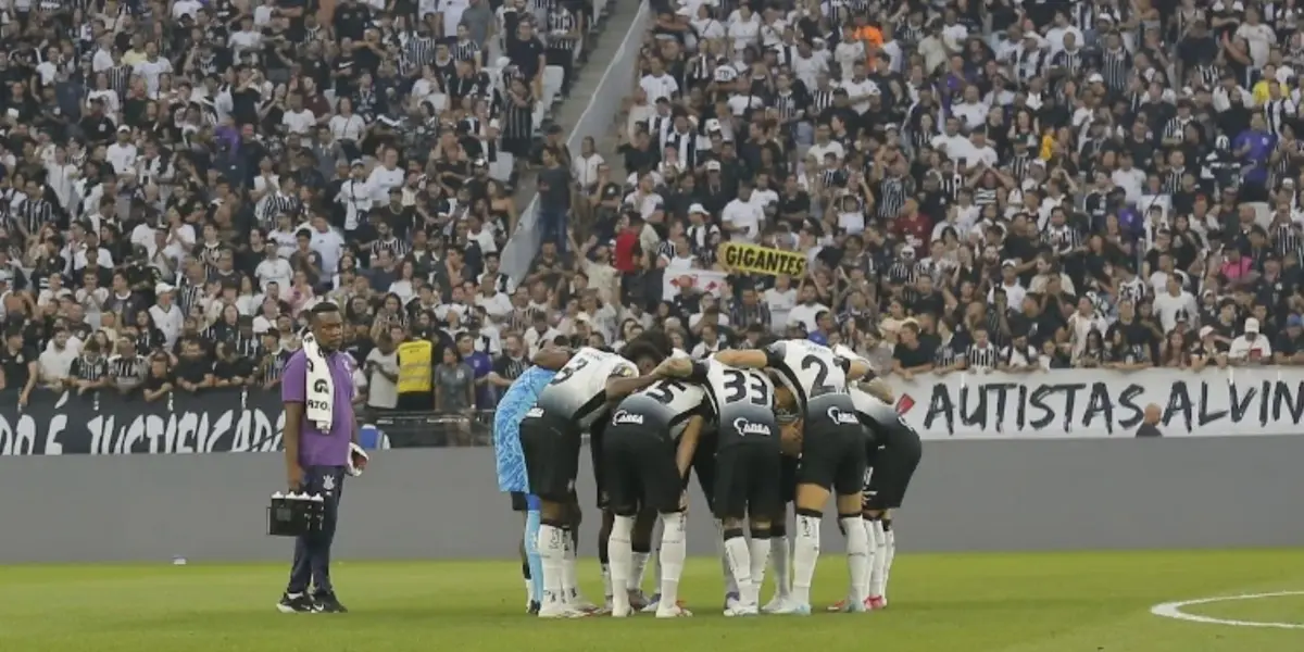 Elenco do Corinthians. Foto: Instagram