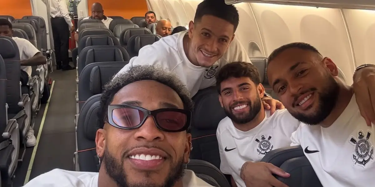 Elenco do Corinthians. Foto: Instagram