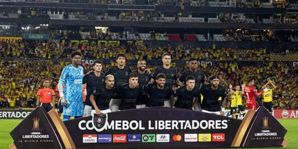 Elenco do Corinthians. Foto: Instagram