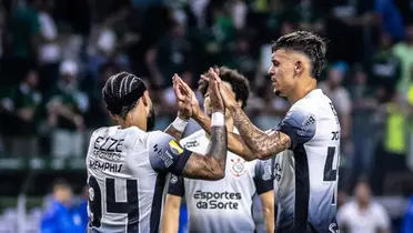 Elenco do Corinthians. Foto: Instagram