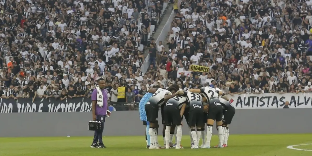 Elenco do Corinthians. Foto: Instagram