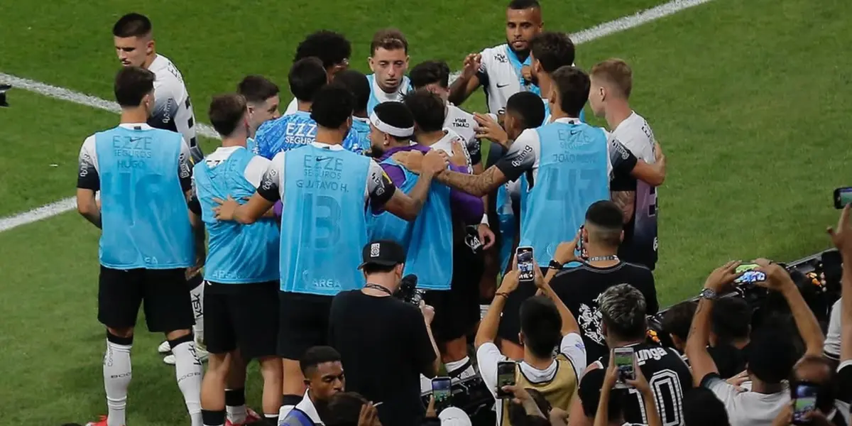 Elenco do Corinthians. Foto: Instagram