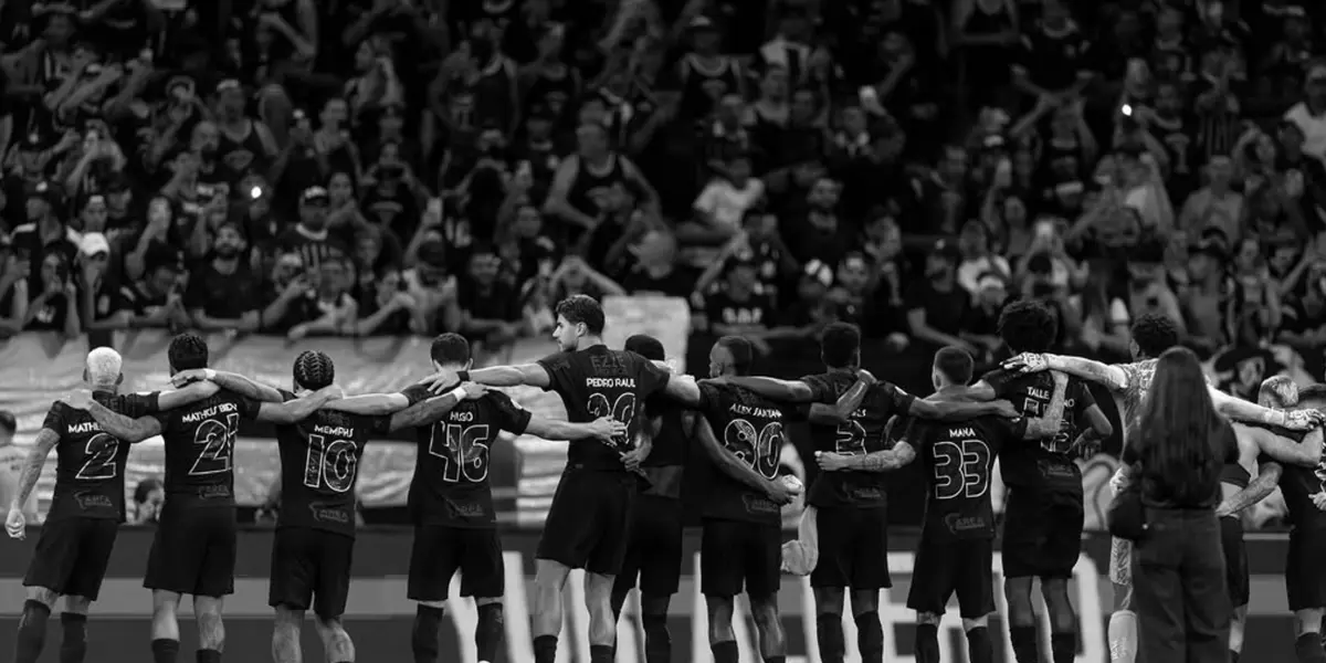 Elenco do Corinthians. Foto: Instagram