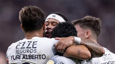 Elenco do Corinthians. Foto: Instagram