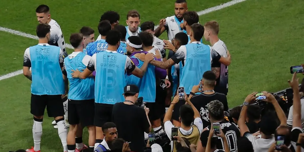 Elenco do Corinthians. Foto: Instagram