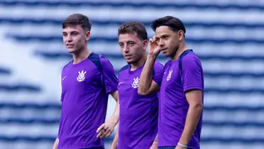 Elenco do Corinthians. Foto: Instagram