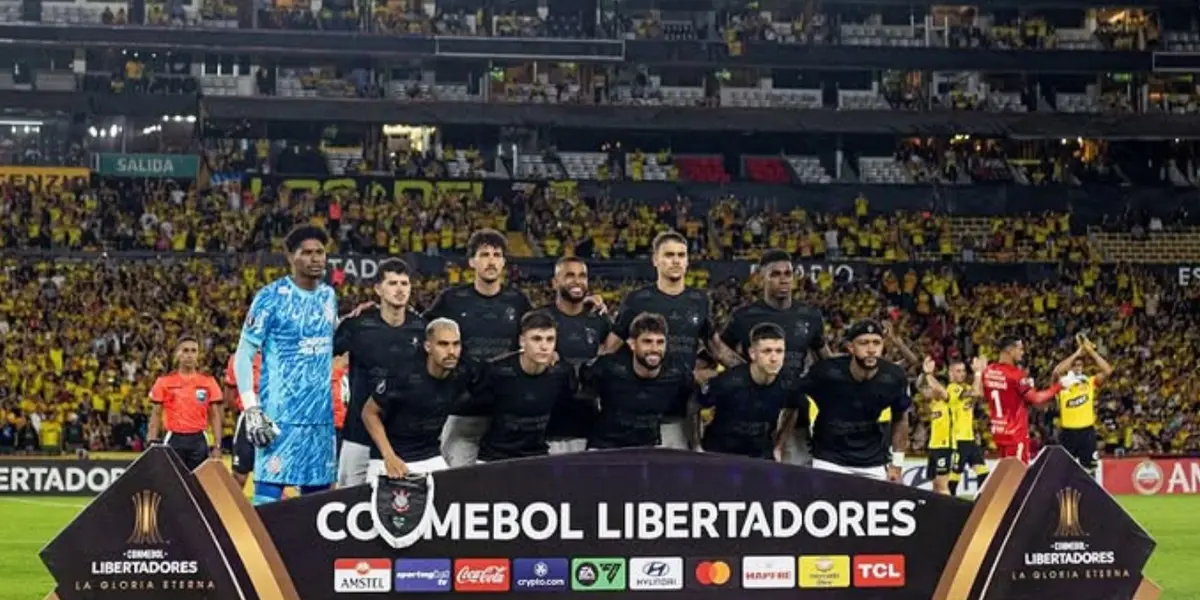 Elenco do Corinthians. Foto: Instagram