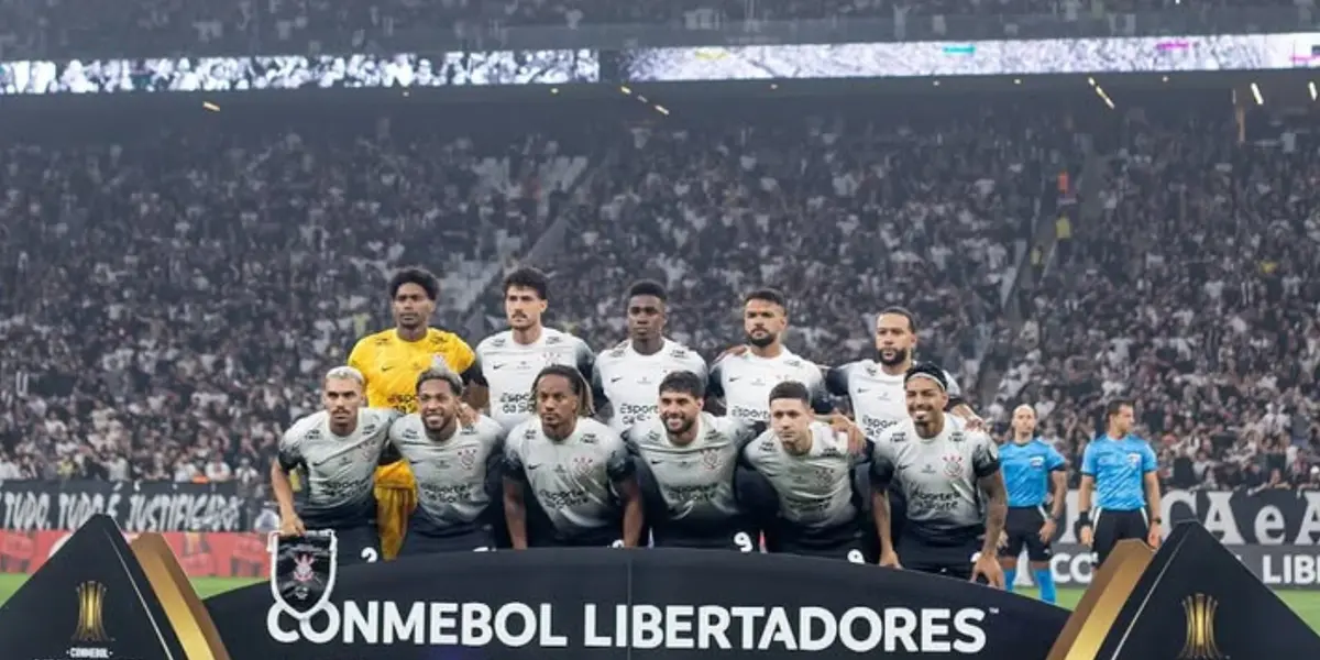 Elenco do Corinthians. Foto: Instagram