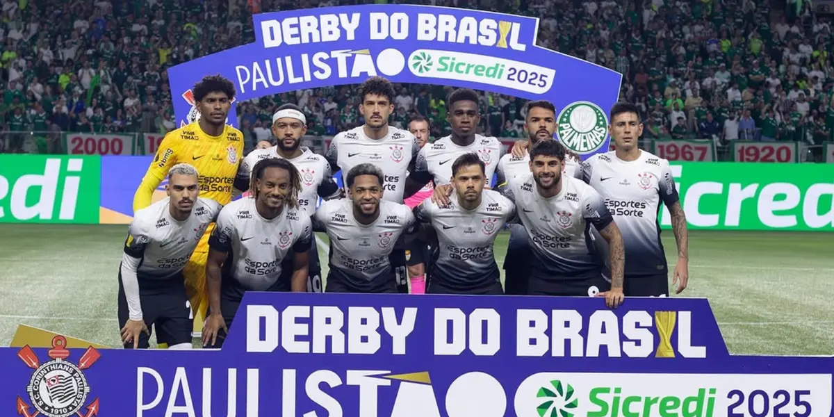 Elenco do Corinthians. Foto: Instagram