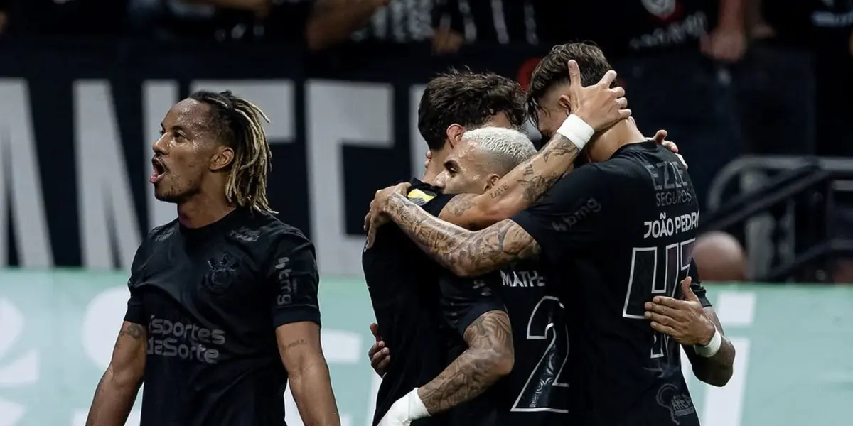 Elenco do Corinthians. Foto: Instagram