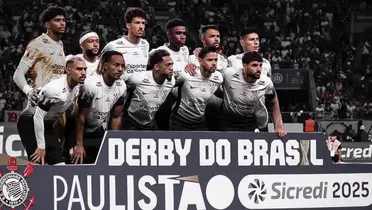 Elenco do Corinthians. Foto: Instagram