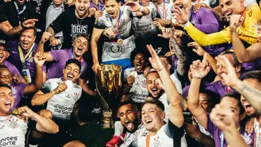 Elenco do Corinthians. Foto: Instagram