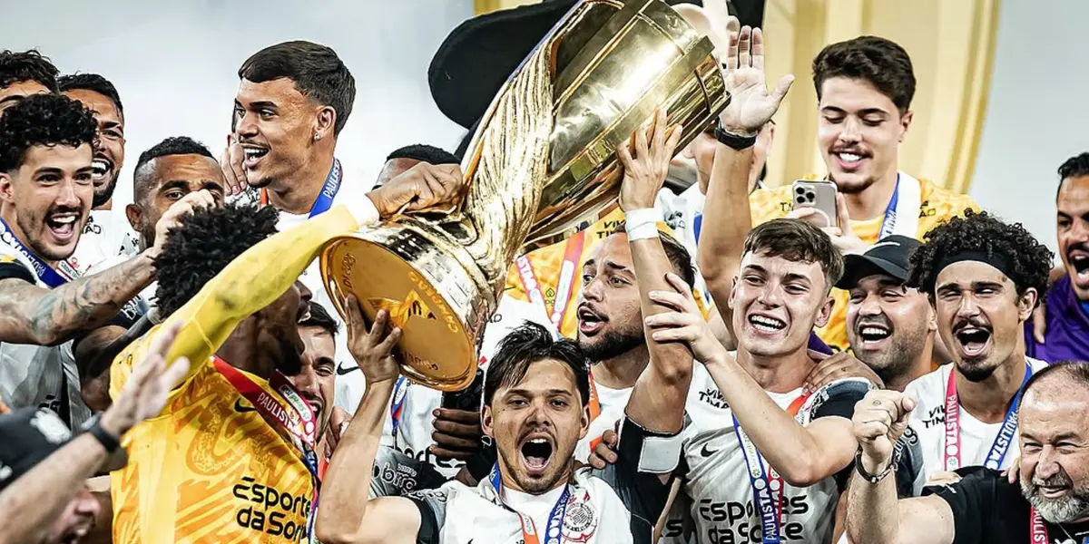 Elenco do Corinthians. Foto: Instagram