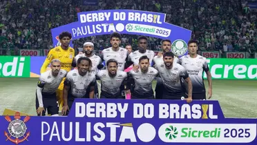 Elenco do Corinthians no Paulistão. Foto: Instagram