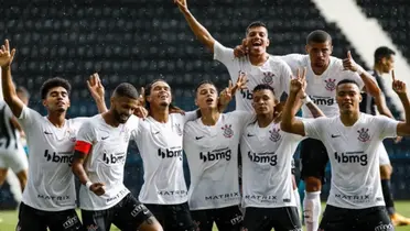 Elenco do Corinthians pela Copinha 2024. Foto: Instagram