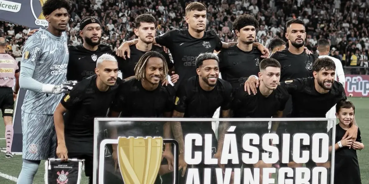 Elenco do Corinthins. Foto: Instagram